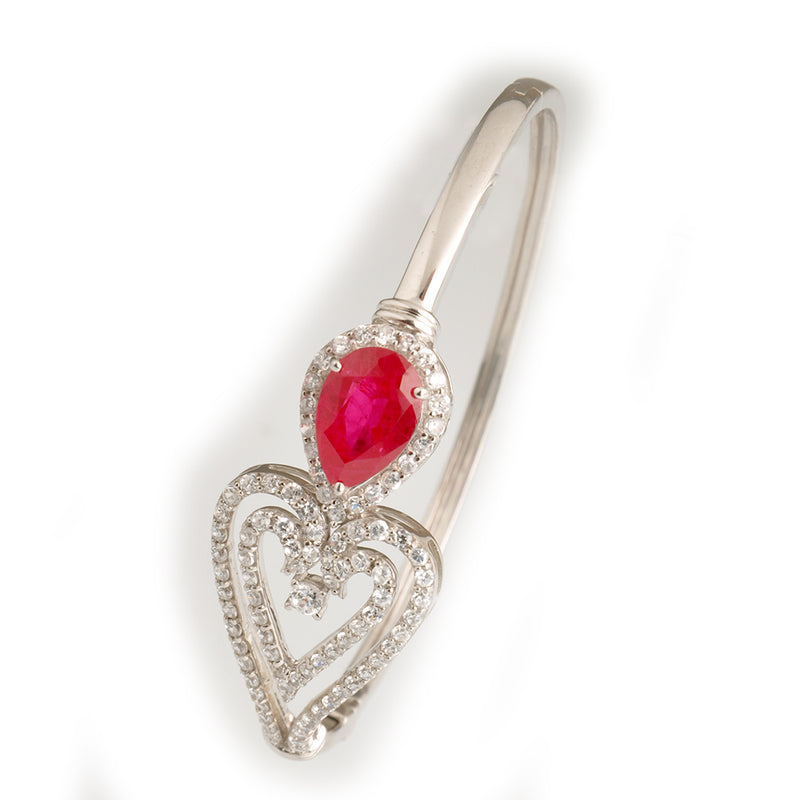 Heart of the Ruby Bracelet