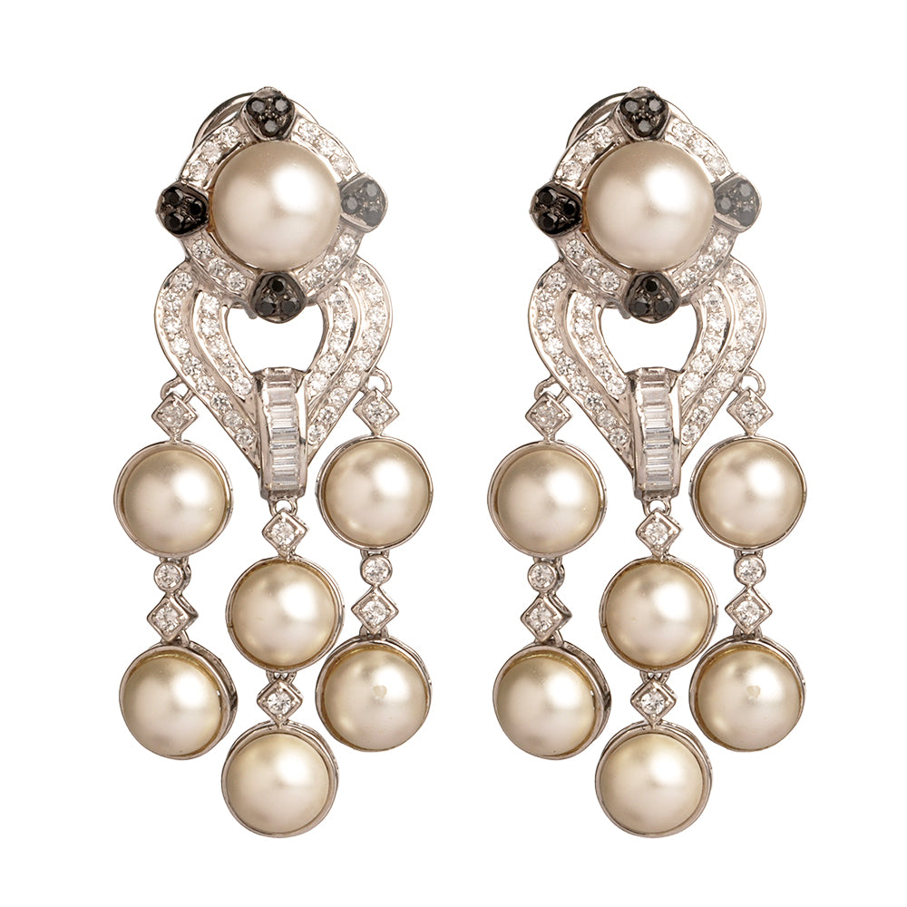 Freshwater Pearl Earrings Silver – Tutti & Co